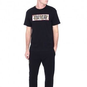 VERSACE JEANS COUTURE Panel Logo Tee